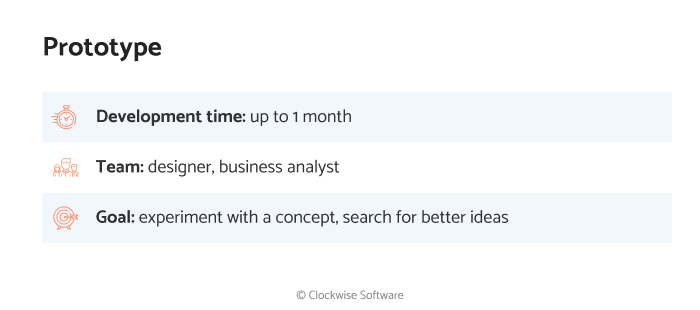 How to build a prototype