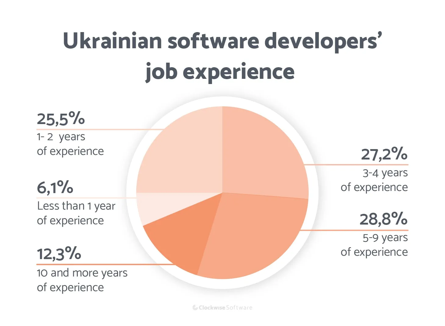 ukrainian developers' job experience