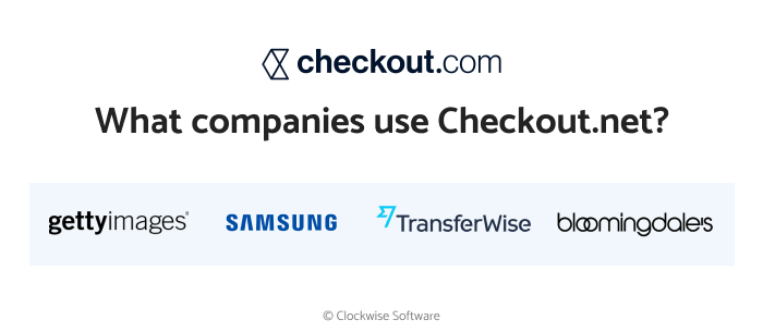 Companies that use checkout.com as payment gateway