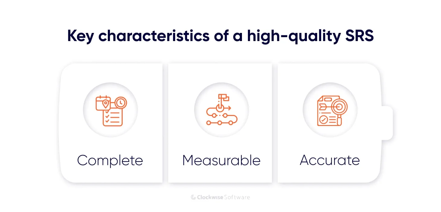 characteristics of srs document