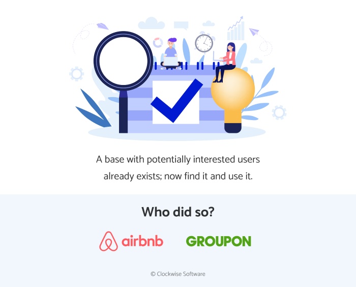 Chicken and egg problem for a marketplace: possible solutions