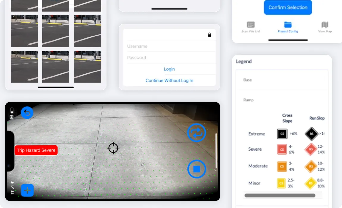 Mobile site data capture