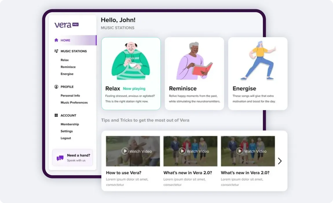 vera platform management